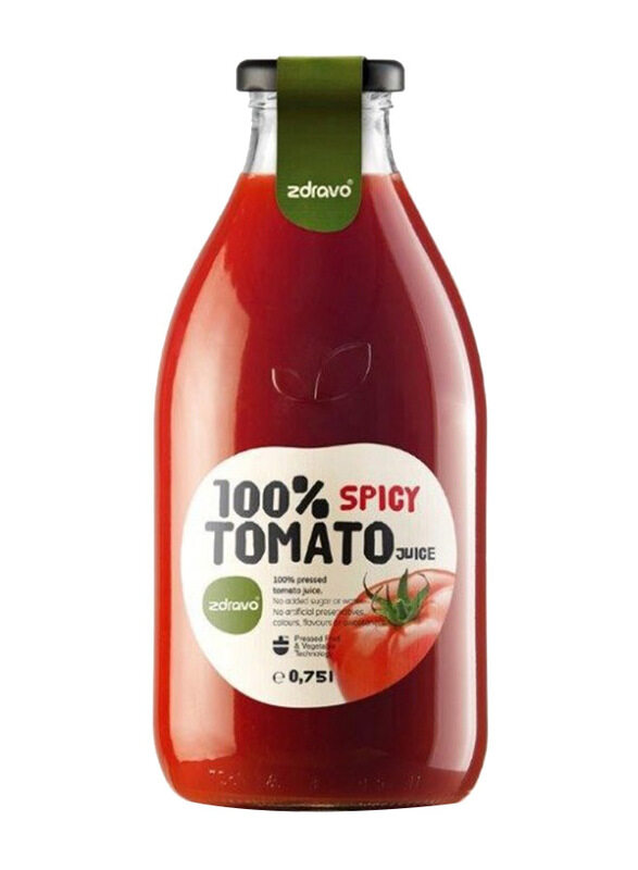 

Zdravo 100% No Added Sugar Tomato Spicy Juice, 750ml