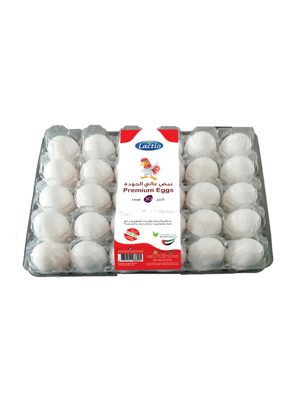 

Lactio Premium Large Eggs, 30 Pieces