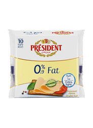 President Fat Free Extra Light Cheese Slices, 10 Pieces x 200g