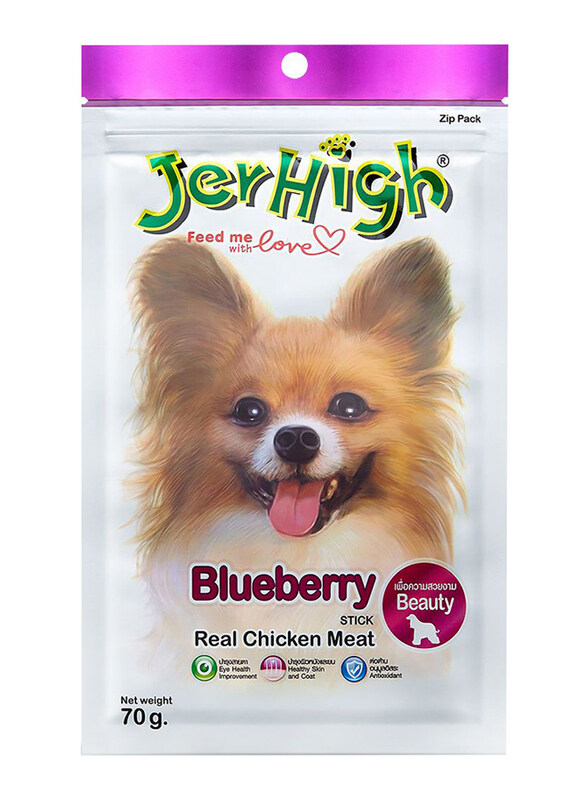 

Jerhigh Blueberry Meaty Treat Dry Dog Food, 70g