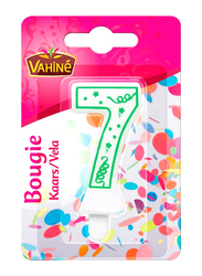 Vahine Accessories Figure 7 Candle, 30g, White/Green