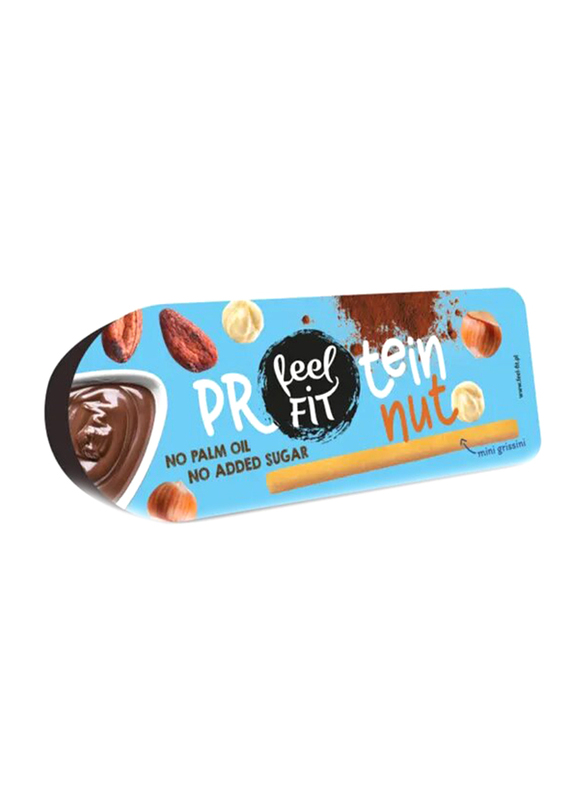 Feel Fit Protein Nut & Go Chocolate Hazelnut Protein Snack, 25g