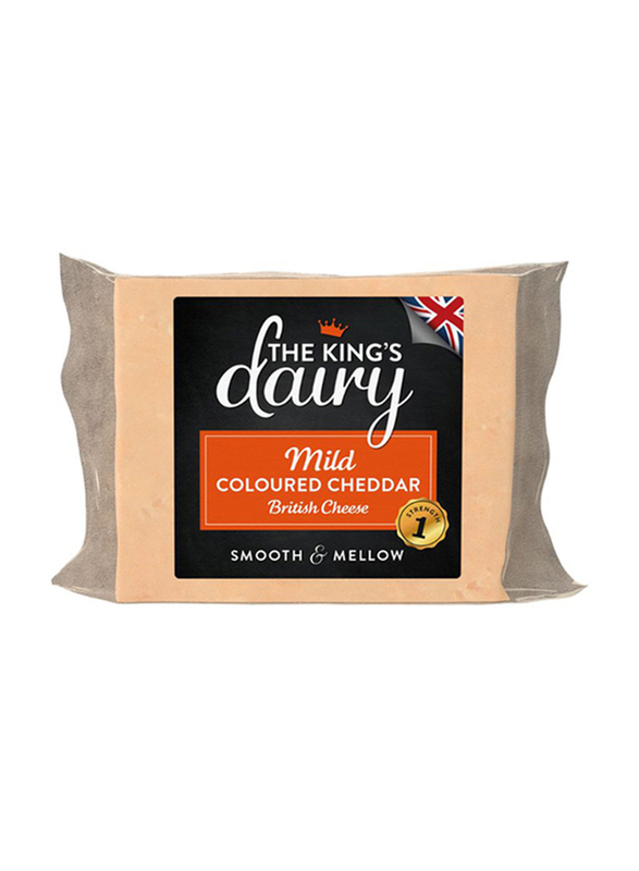 The Kings Dairy Mild Coloured Cheddar, 200g