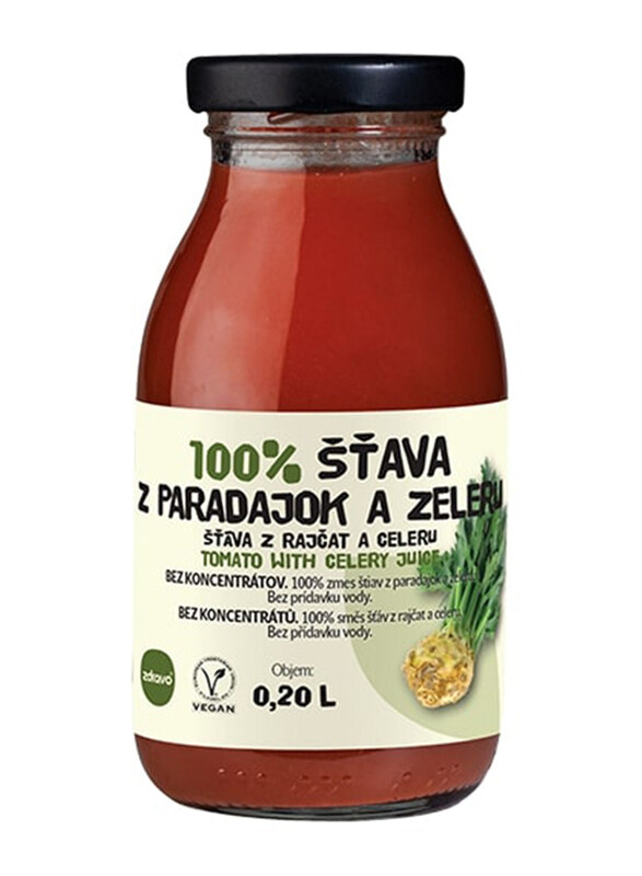 

Zdravo 100% No Added Sugar Tomato & Celery Flavour Juice, 200ml