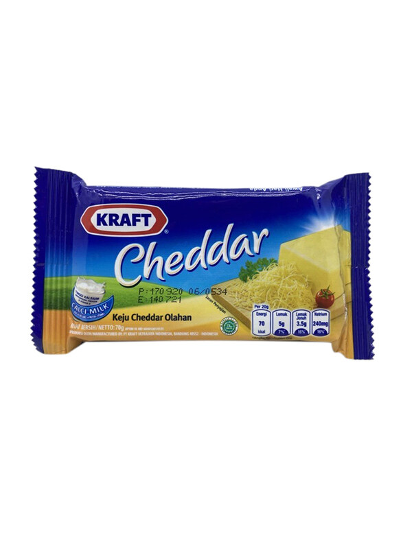 

Kraft Midi Cheddar Cheese, 70g