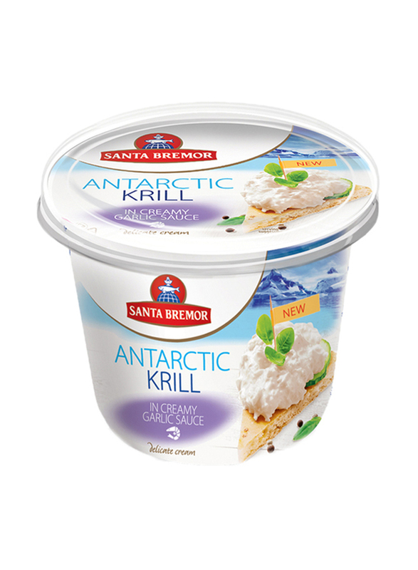 Santa Bremor Antarctic Krill Seafood Paste in Creamy Garlic Sauce, 150g