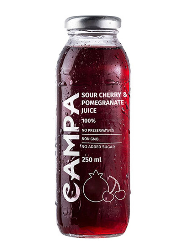 

Campa 100% Sour Cherry and Pomegranate Juice, 250ml