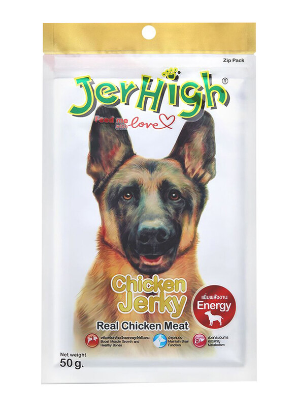 

Jerhigh Chicken Jerky Meaty Treat Dry Dog Food, 50g