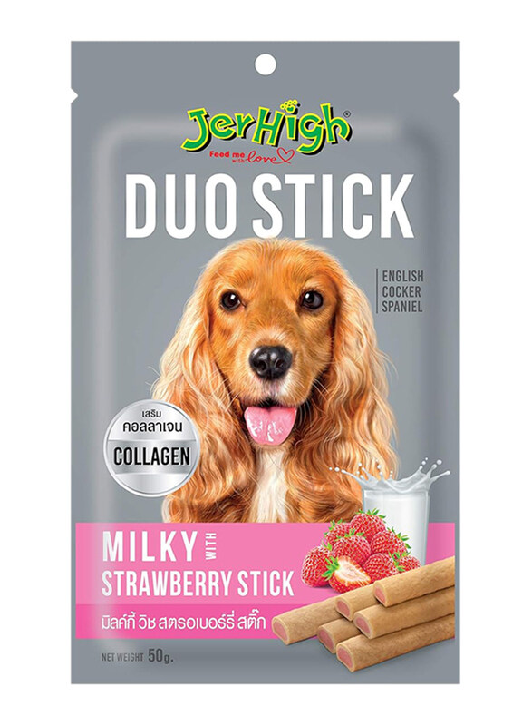 

Jerhigh Strawberry Meaty Treat Dry Dog Food, 50g