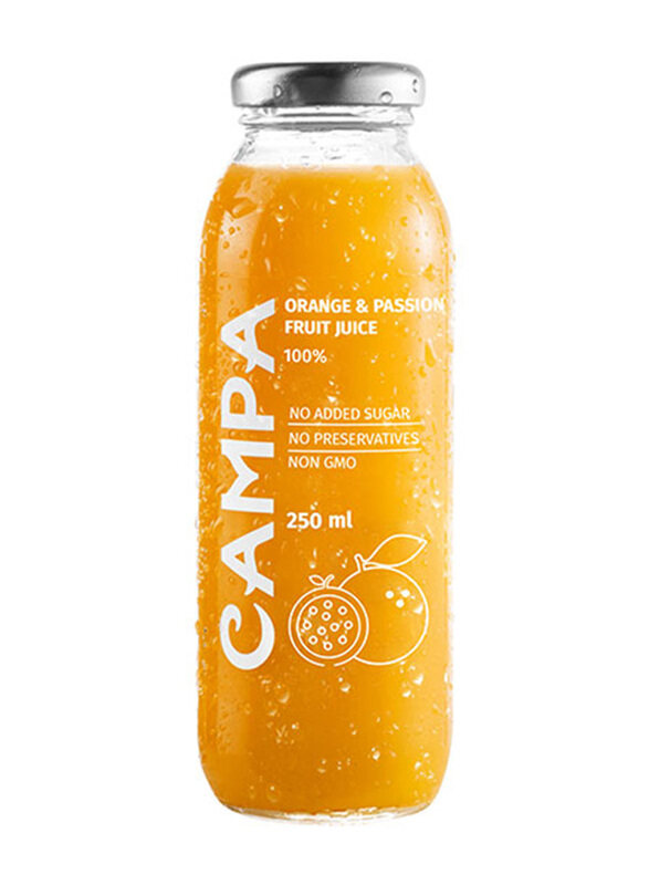 

Campa 100% Orange-Passion Fruit Juice, 250ml