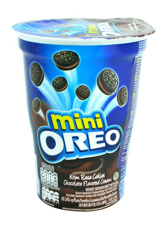 

Oreo Mini Chocolate Sandwich Biscuits, 61.3g