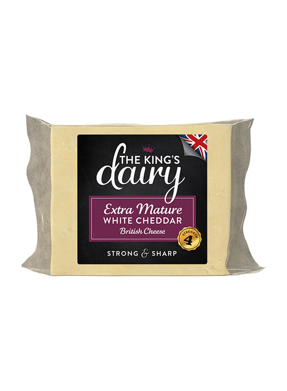 

The Kings Dairy Extra Mature White Cheddar, 200g