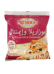 President Shredded Emmental & Mozzarella Cheese, 450g