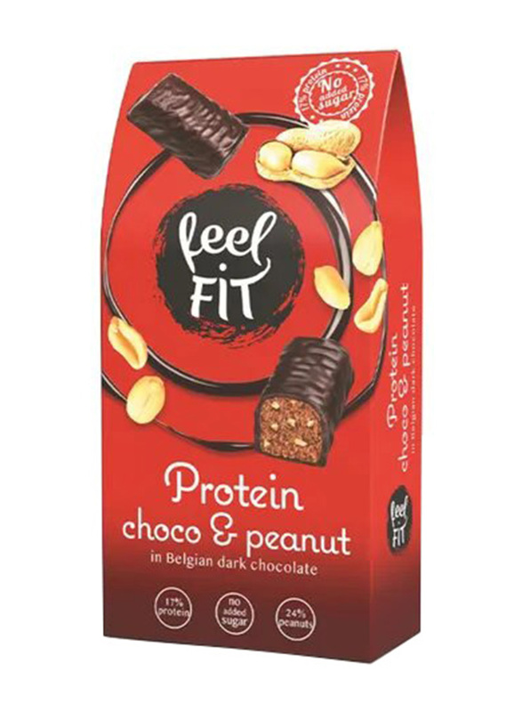 Feel Fit Choco & Peanut Protein Chocolates, 83g