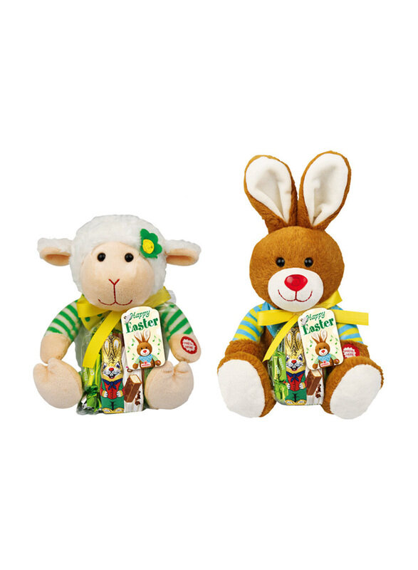 

Windel Diaper Singing Flashing Oster Plush Figures Set with Chocolate, 2 Pieces