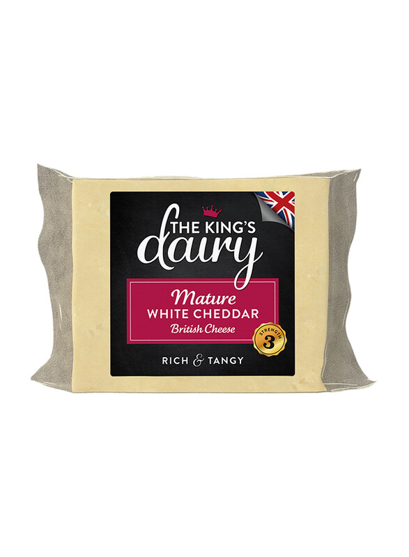 

The Kings Dairy Mature White Cheddar, 200g