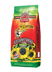 Martin Premium Roasted Black Sunflower Seeds without Salt , 200g