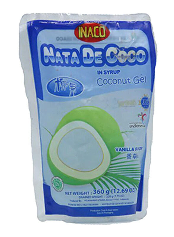 

Inaco Vanilla Flavour Nata De Coco, 360g