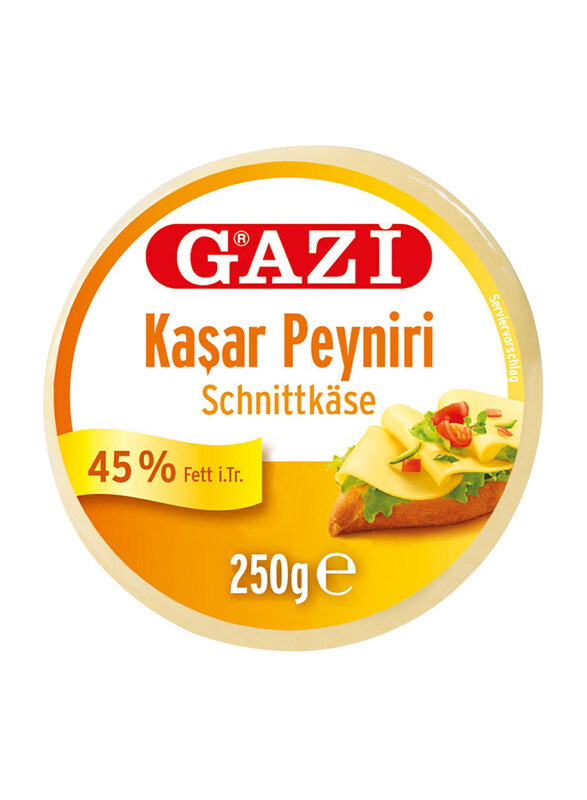 

Gazi Kashkaval Hard Cheese, 250g