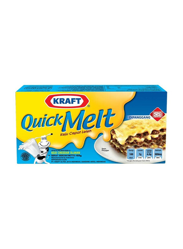 

Kraft Quick Melt Cheese, 165g