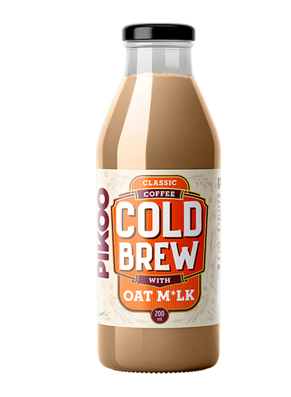 Pikoo Classic Cold Brew Coffee Oat Milk, 200ml