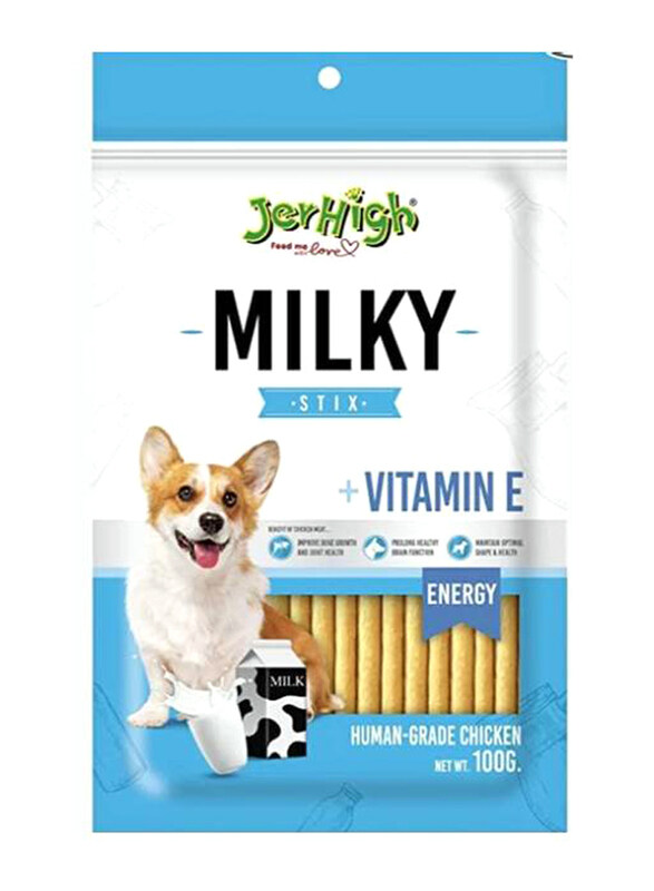 

Jerhigh Milky Meaty Treat Dry Dog Food, 100g