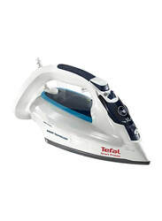 Tefal Smart Protect Steam Iron, 2600W, FV4980E0, White/Blue/Black