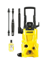 Karcher High Pressure Washer with Accessories, 1.673-121.0, Yellow/Black
