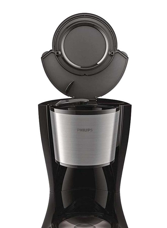Philips Countertop Coffee Maker, 1000W, HD7457/20, Black/Silver