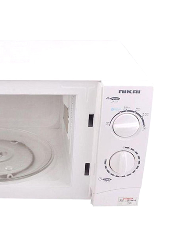 Nikai 23L Solo Microwave Oven, 800W, NMO2309MW, White