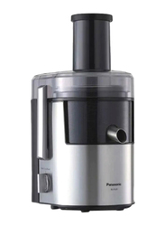 Panasonic Wide Tube Juice Extractor, 500W, MJ-DJ01, Silver/Black
