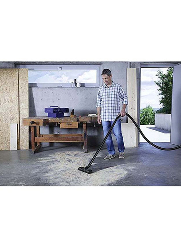 Karcher WD 5 Premium Multi-Purpose Vacuum Cleaner, 1100W, 13482350, Yellow/Black/Silver