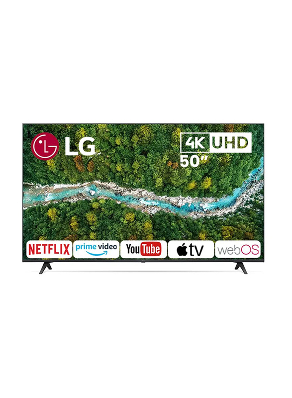 LG 50-Inch UP77 Series 4K Ultra HD LED Smart TV, 50UP7750PVB-AMAE, Black