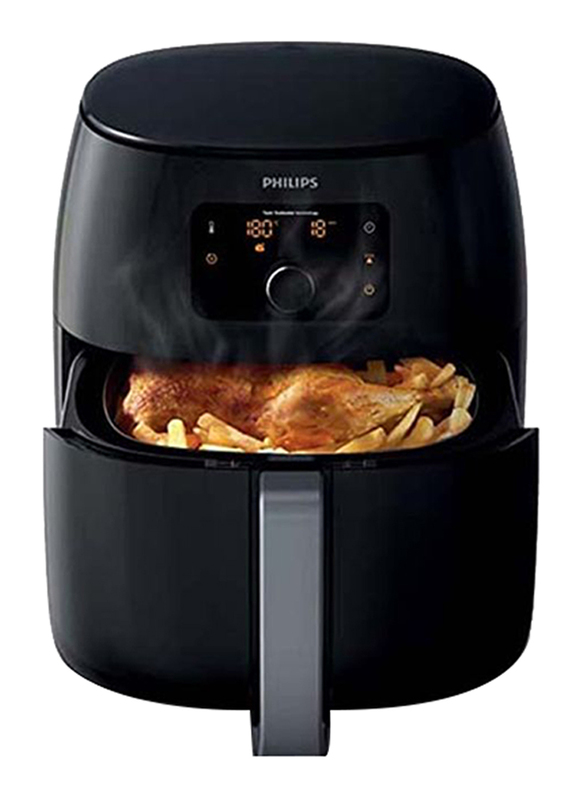 Philips 0.8L Digital Essential Air Fryer with 7 Presets, 1400W, HD9252, Black