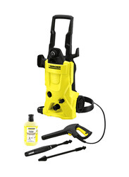 Karcher Premium High Pressure Washer with Accessories, Yellow/Black