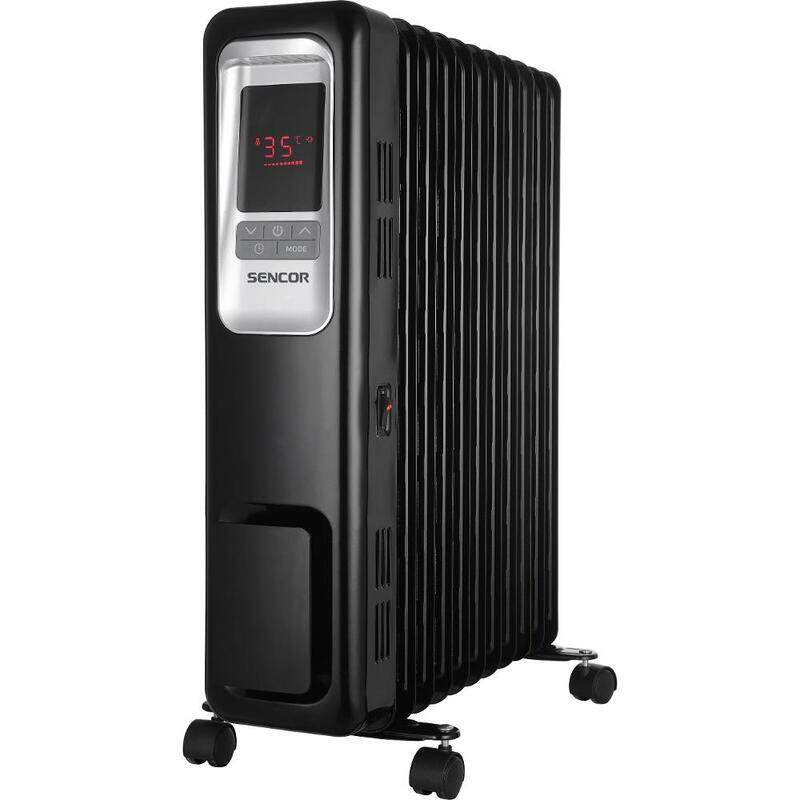 

SENCOR SOH6111BK ELECTRIC OIL FILLED RADIATOR WITH 11 FINS 2300W