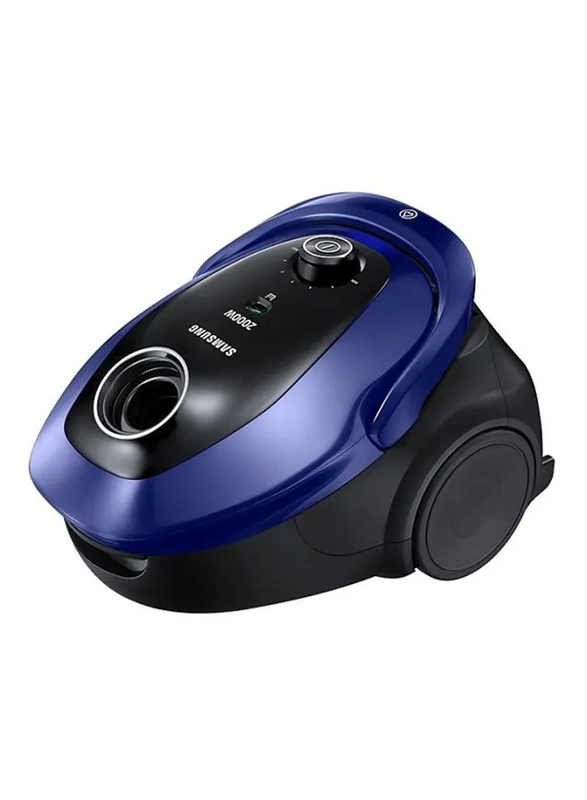 Samsung Canister Vacuum Cleaner, 2.5L, VC20M2510WB/SG, Blue/Black