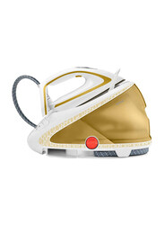 Tefal Pro Express Steam Generator Iron, 2600W, GV9581, Gold/White