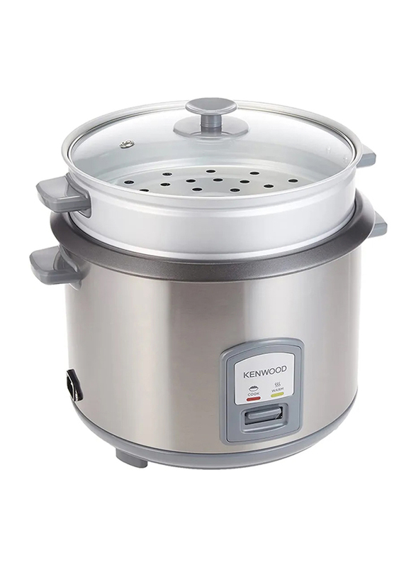 Kenwood 2.8L Electric Rice Cooker, 1000W, RCM71.000SS, Silver