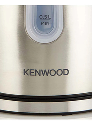 Kenwood 1.7L Electric Kettle, 2200W, ZJM10.000SS, Silver/Black
