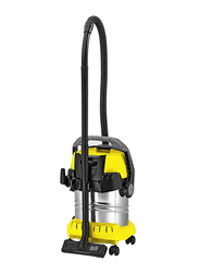 Karcher WD 5 Premium Wet & Dry Multi Purpose Vacuum Cleaner, 25L, 1100W, Yellow/Sliver/Black