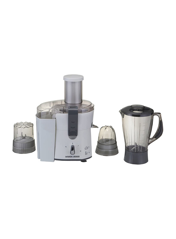 

Black+Decker 1.5L Juicer, 500W, JBGM600, White
