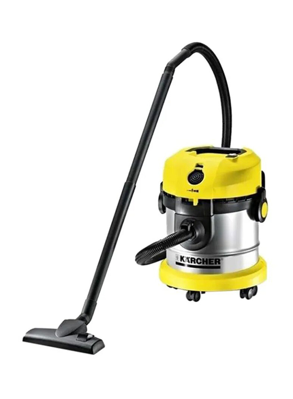 Karcher Wet & Dry Multi-Purpose Vacuum Cleaner, 20L, 1800W, VC1800, Yellow/Sliver/Black