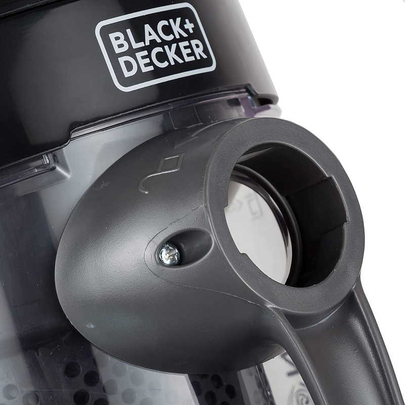 بلاك اند ديكر مكنسة كهربائية اسطوانية, 2.5 لتر, VM1480, أسود