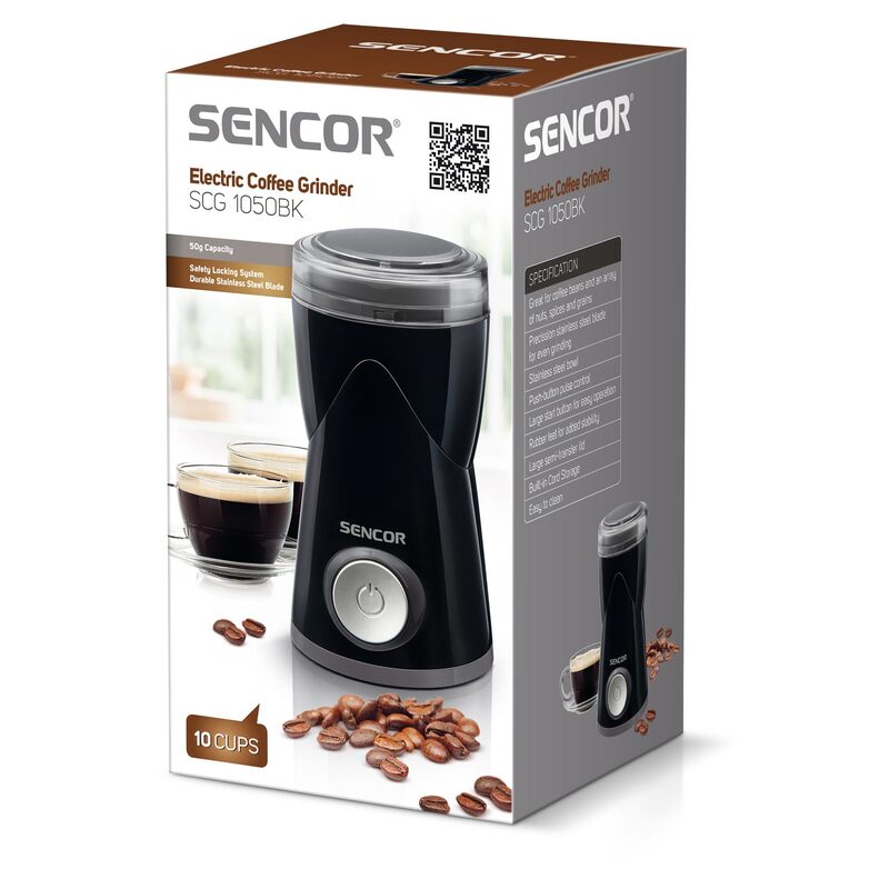 SENCOR SCG1050BK COFFEE GRINDER 150W