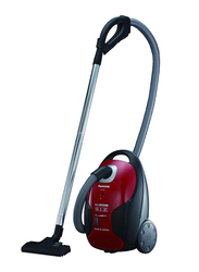 Panasonic Deluxe Series Drum Vacuum Cleaner, 6L, MC-CG711, Red/Black