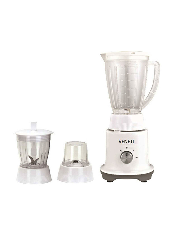 Veneti 3-in-1 Blender, 400W, VI-603BL, White