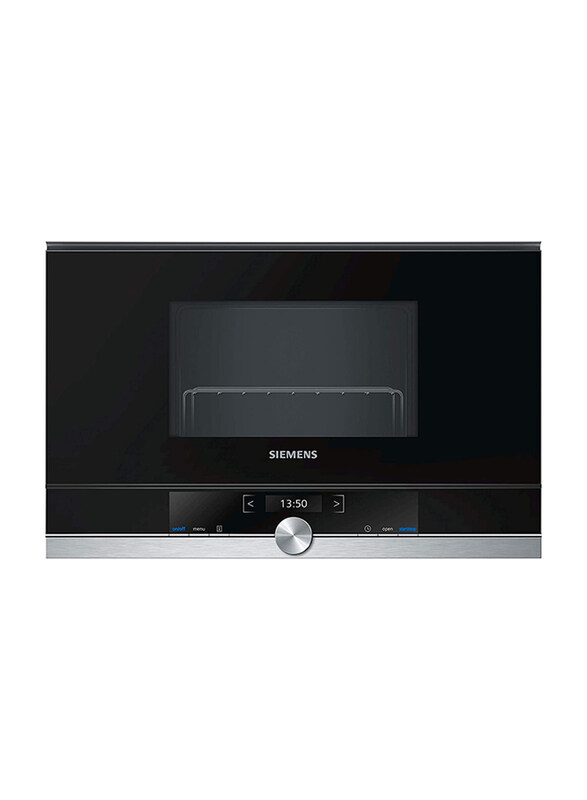 

Siemens 21L Built-in-Electric Oven, 900W, BE634LGS1M, Black