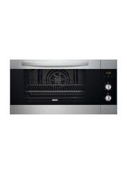 Zanussi 77L Stainless Steel Built-In Electric Oven, 2848
W, ZOB9990X, Silver/Black