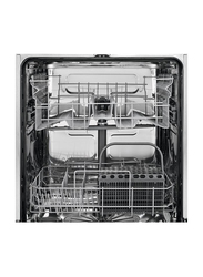 Electrolux Ultimate Care 500 13 Place Setting Built-In Dishwasher, KEAF7100L, Silver